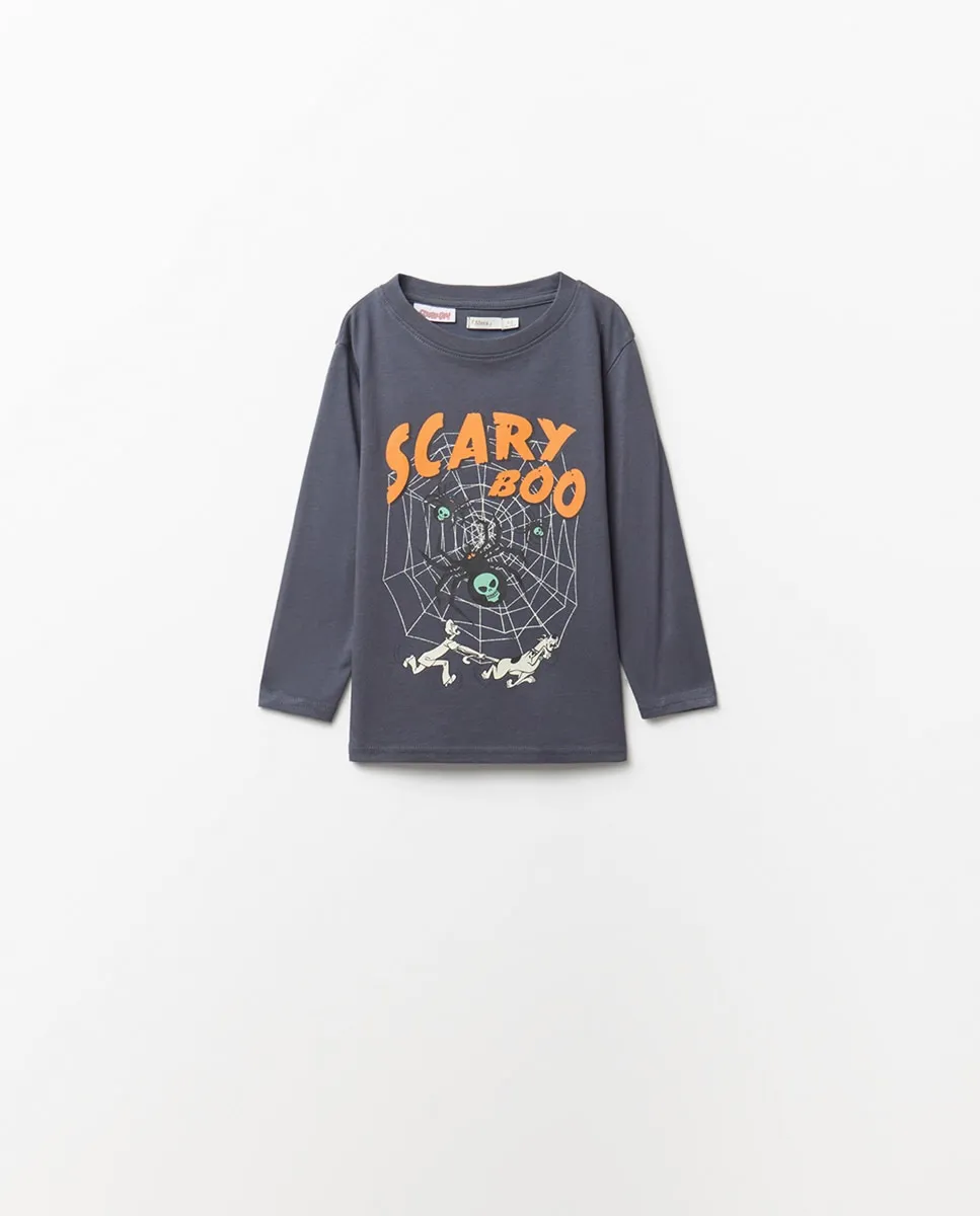 Футболка на Хэллоуин Sfera, темно-серый
Футболка на Хэллоуин Sfera, темно-серый