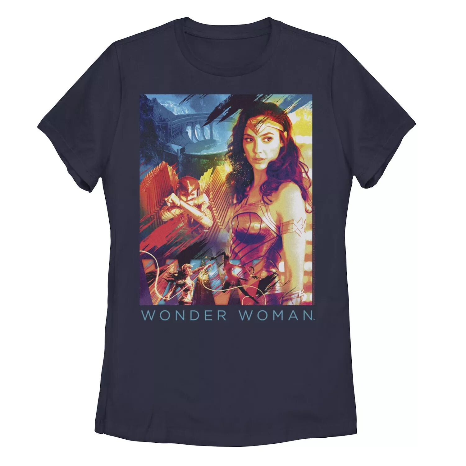 Детская футболка DC Comics Wonder Woman 84 с коллажем и графическим плакатом Licensed Character
Детская футболка DC Comics Wonder Woman 84 с коллажем и графическим плакатом Licensed Character