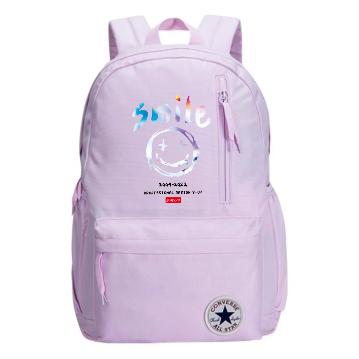 Полиэстеровый рюкзак Women's Light Purple Converse, Smiley Face
Полиэстеровый рюкзак Women's Light Purple Converse, Smiley Face