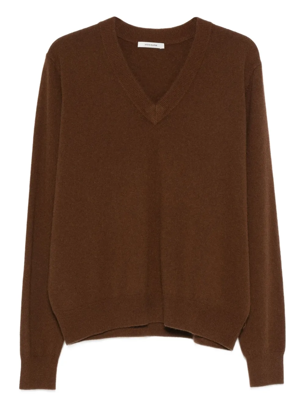 Свитер с V-образным вырезом Entire Studios, коричневый
Свитер с V-образным вырезом Entire Studios, коричневый
