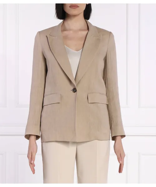 Элегантный жакет из льна в афро-стиле Regular fit Marella Sport, бежевый
Элегантный жакет из льна в афро-стиле Regular fit Marella Sport, бежевый