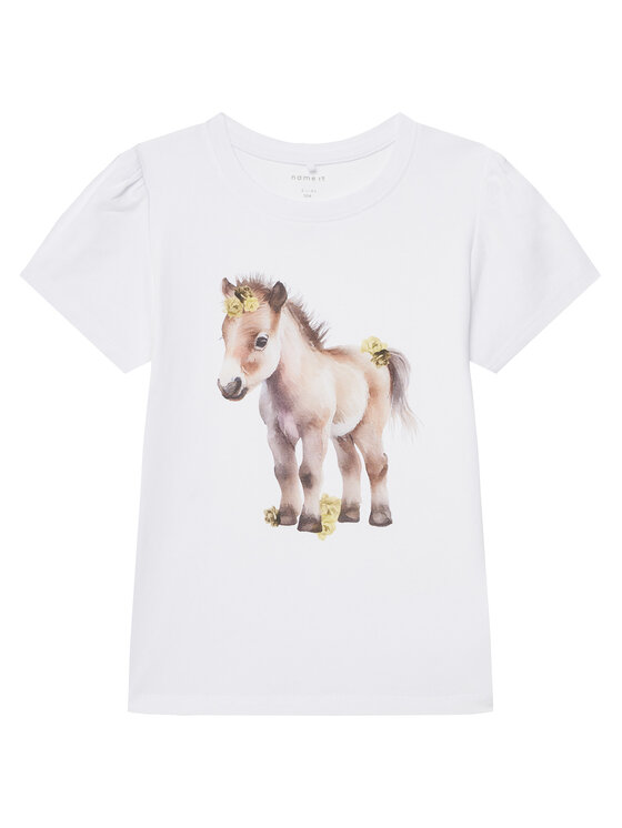 Футболка стандартного кроя Hani 13243178 Name It, белый
Футболка стандартного кроя Hani 13243178 Name It, белый