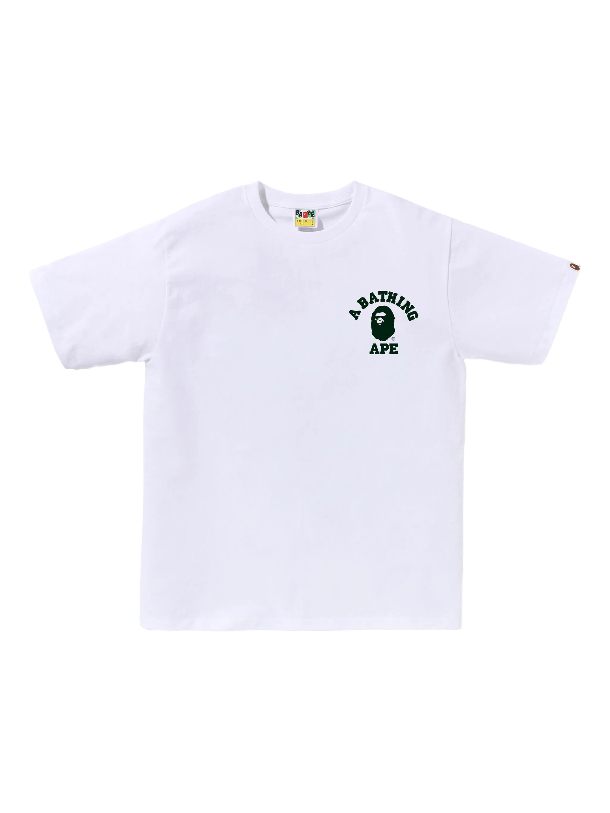 Футболка ABC Camo с графичным принтом A Bathing Ape, белый
Футболка ABC Camo с графичным принтом A Bathing Ape, белый