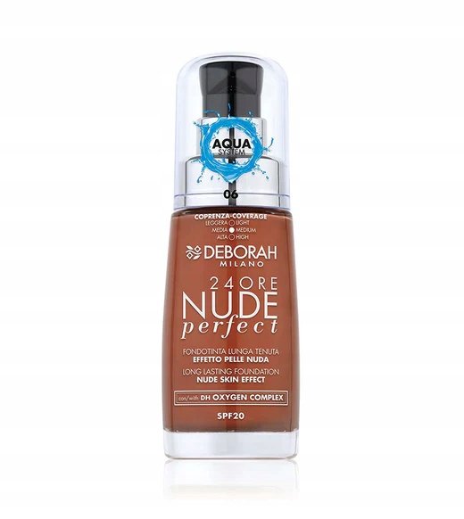 FDT Liquido 24 Ore Perfect Nude 06 Foundation - Deborah
FDT Liquido 24 Ore Perfect Nude 06 Foundation - Deborah