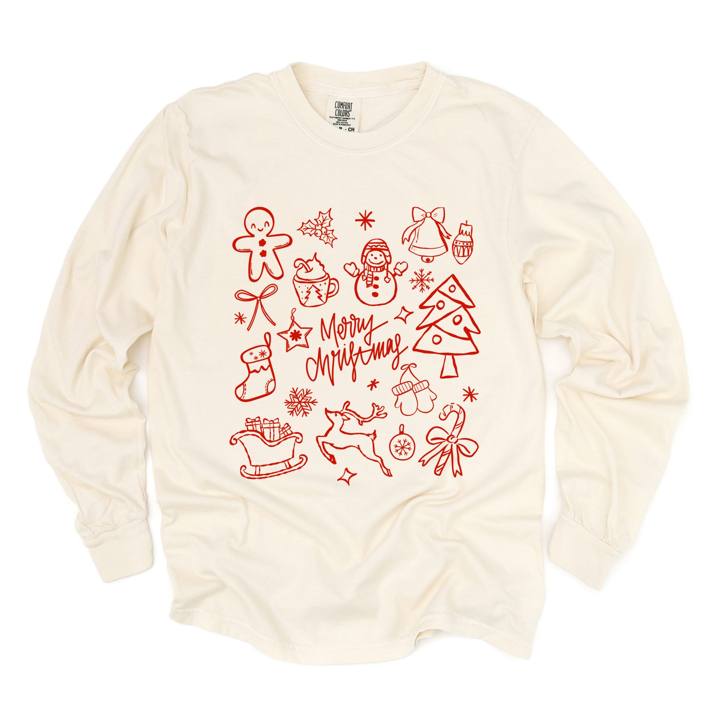 Счастливого Рождества, нарисованные значки - женская футболка с длинным рукавом, окрашенная в технике крашения Simply Sage Market, слоновая кость, Бежевый, Счастливого Рождества, нарисованные значки - женская футболка с длинным рукавом, окрашенная в техни
Счастливого Рождества, нарисованные значки - женская футболка с длинным рукавом, окрашенная в технике крашения Simply Sage Market, слоновая кость, Бежевый, Счастливого Рождества, нарисованные значки - женская футболка с длинным рукавом, окрашенная в техни