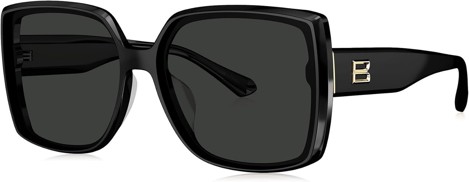 Женские элегантные солнцезащитные очки BOLON с увеличенными нейлоновыми линзами, поляризованными и защитой от УФ-излучения UV400, модель BL3232, 61 мм, эксклюзивный бренд очков EssilorLuxottica, Shiny Black/Grey Polarized
Женские элегантные солнцезащитные очки BOLON с увеличенными нейлоновыми линзами, поляризованными и защитой от УФ-излучения UV400, модель BL3232, 61 мм, эксклюзивный бренд очков EssilorLuxottica, Shiny Black/Grey Polarized