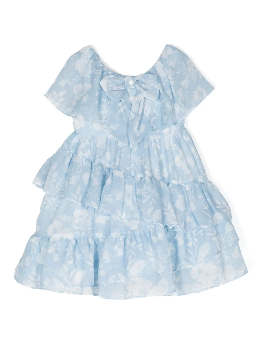 Ярусное платье с цветочным принтом Patachou, синий
Ярусное платье с цветочным принтом Patachou, синий