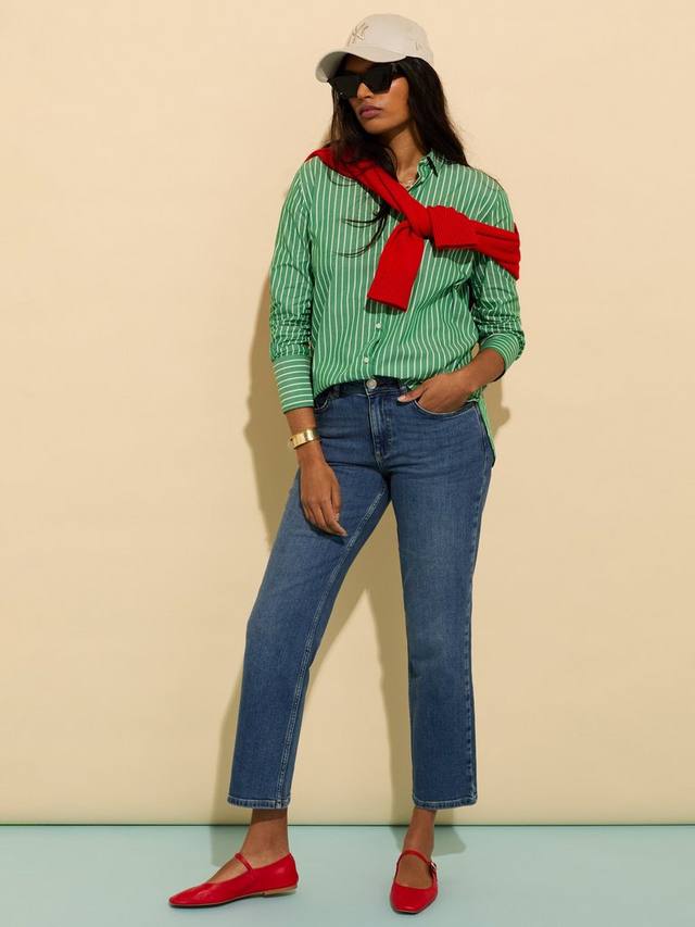 Рубашка из чистого органического хлопка в полоску rishma Baukjen, цвет Emerald/White
Рубашка из чистого органического хлопка в полоску rishma Baukjen, цвет Emerald/White