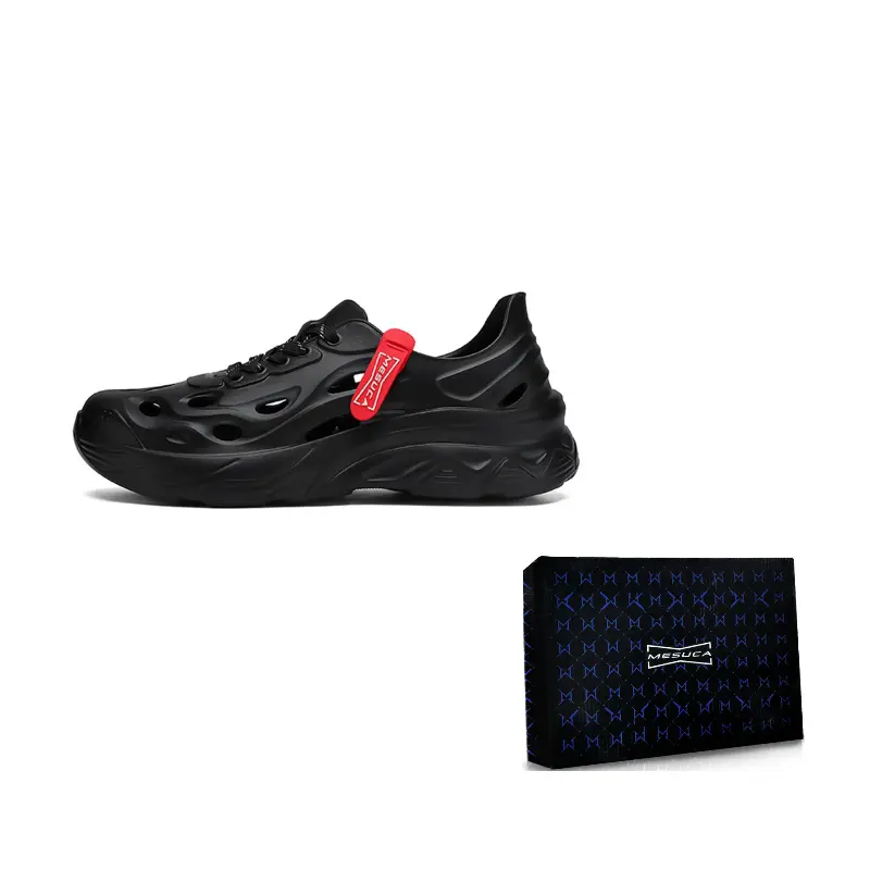 MESUCA Летние мужские шлепанцы Минималистичный стиль Спортивная верхняя одежда Клоги Мужская коробка - Черный, цвет Black
MESUCA Летние мужские шлепанцы Минималистичный стиль Спортивная верхняя одежда Клоги Мужская коробка - Черный, цвет Black