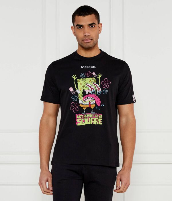 Футболка айсберг x губка боб Regular fit Iceberg, черный
Футболка айсберг x губка боб Regular fit Iceberg, черный