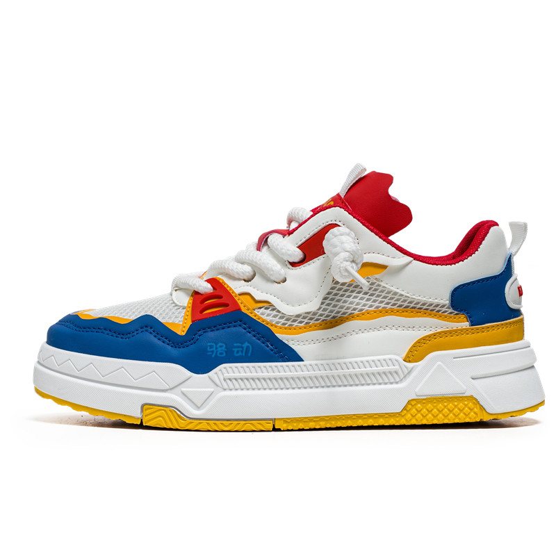 Locke Амортизирующие нескользящие и износостойкие мужские низкие кэжуал кроссовки белый желтый синий, цвет White Yellow Blue
Locke Амортизирующие нескользящие и износостойкие мужские низкие кэжуал кроссовки белый желтый синий, цвет White Yellow Blue