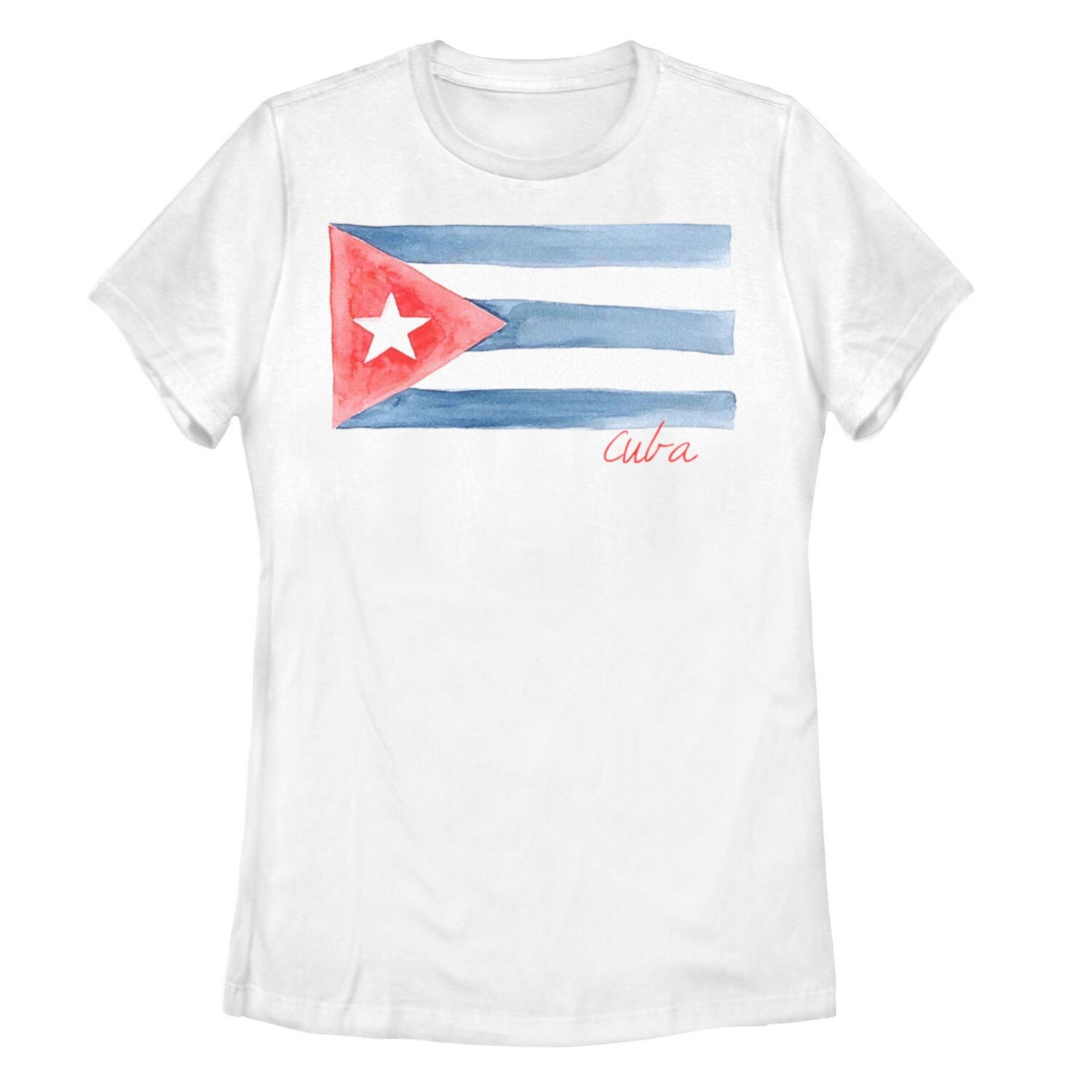 Юниорская футболка Кубы с акварельным флагом Licensed Character
Юниорская футболка Кубы с акварельным флагом Licensed Character