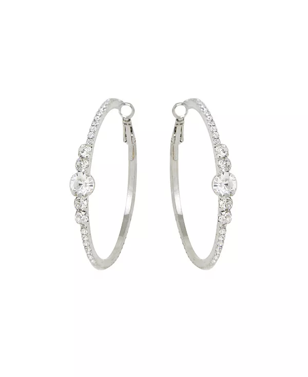 Женские серьги-кольца Hollywood Hoop Ettika, silver
Женские серьги-кольца Hollywood Hoop Ettika, silver