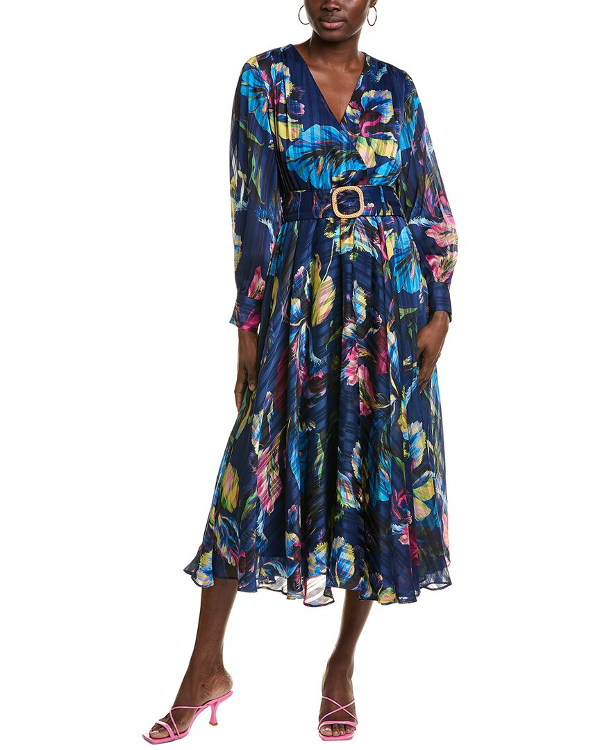 Платье миди Elie Tahari, синий
Платье миди Elie Tahari, синий