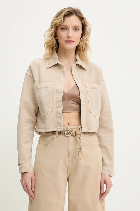 Джинсовая куртка Answear.Lab, бежевый
Джинсовая куртка Answear.Lab, бежевый