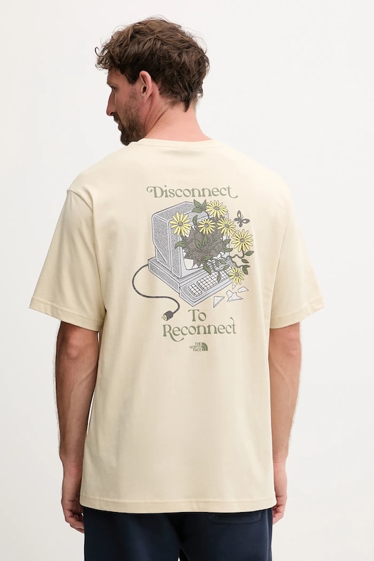 Футболка из хлопка Connected Relaxed The North Face, бежевый
Футболка из хлопка Connected Relaxed The North Face, бежевый