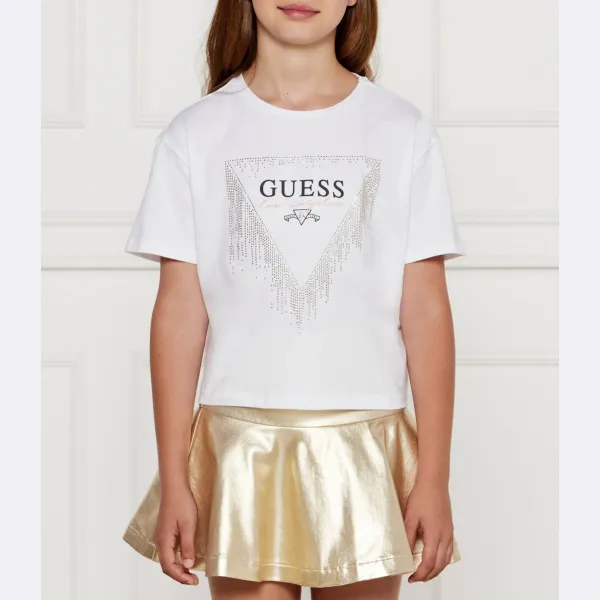 Футболка стандартного кроя Guess, белый
Футболка стандартного кроя Guess, белый