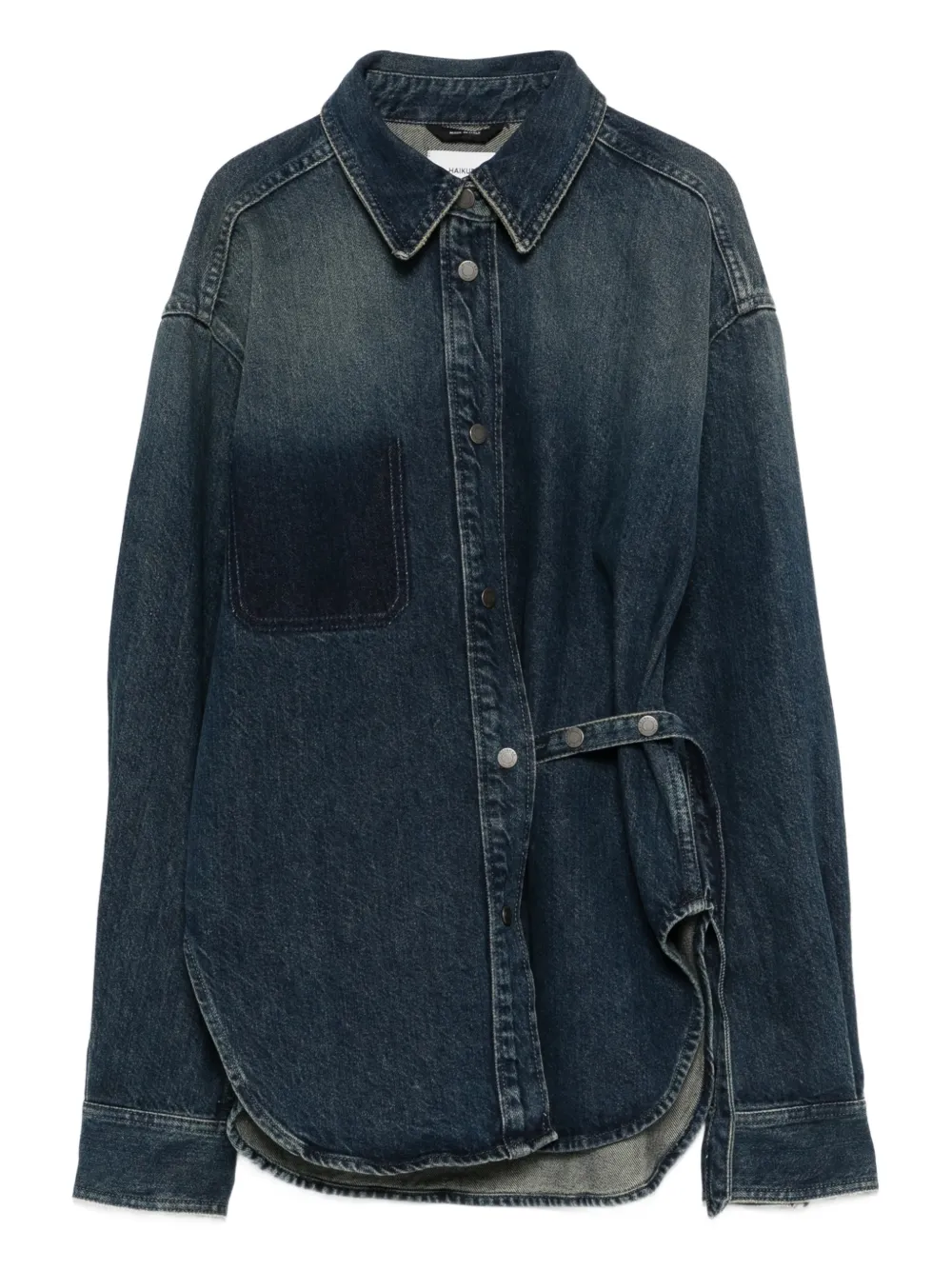 Рубашка Bella с поясом Haikure, синий
Рубашка Bella с поясом Haikure, синий