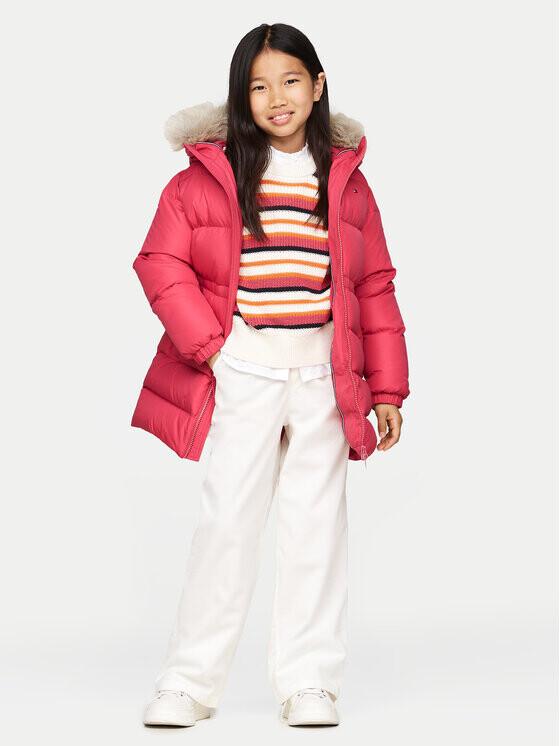 Пуховик стандартного кроя Tommy Hilfiger, розовый
Пуховик стандартного кроя Tommy Hilfiger, розовый