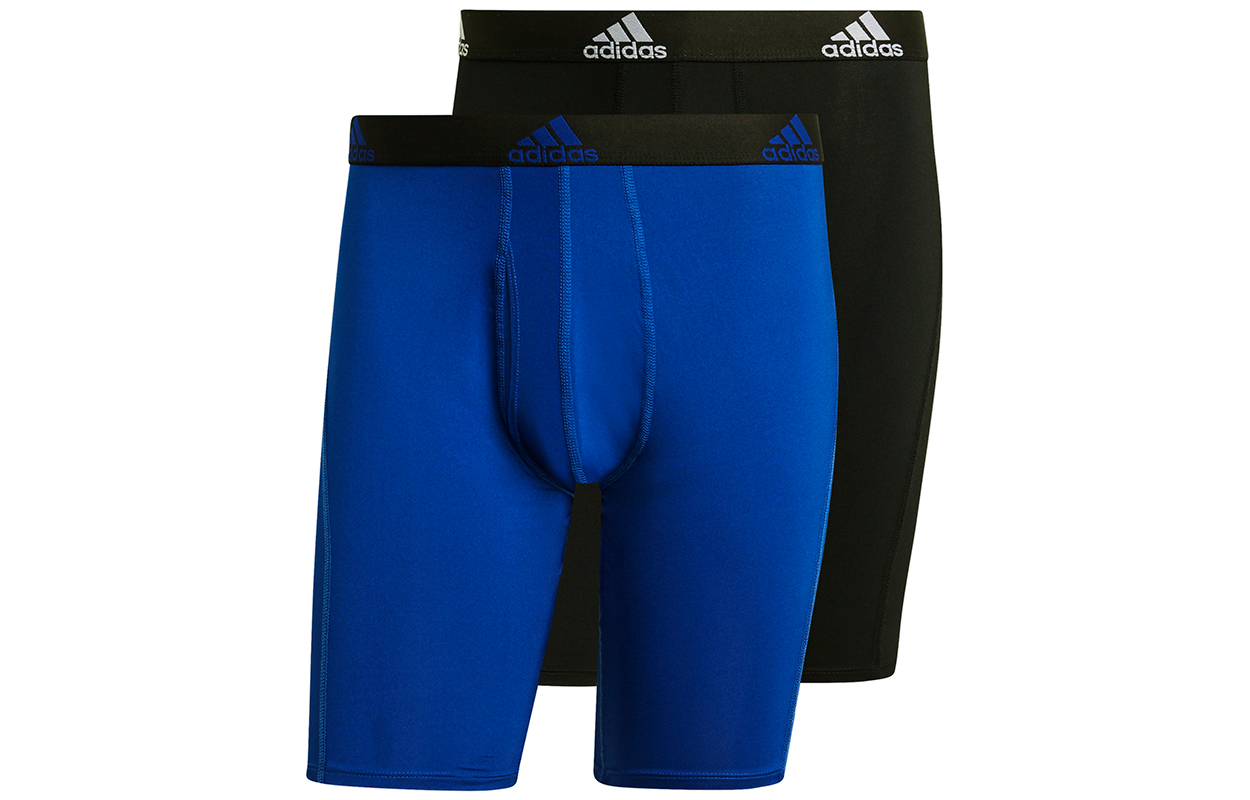 Трусы мужские Adidas 2 шт, комплект из 2 пар (чёрный/синий)
Трусы мужские Adidas 2 шт, комплект из 2 пар (чёрный/синий)