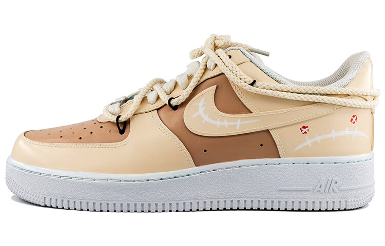 Кроссовки Nike Air Force 1 Skateboarding Shoes Men Low-top Beige/Brown, коричневый
Кроссовки Nike Air Force 1 Skateboarding Shoes Men Low-top Beige/Brown, коричневый