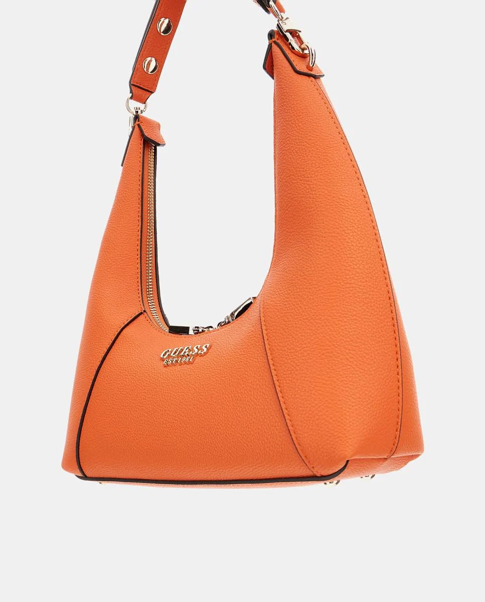 Сумка через плечо с молнией и ручкой Guess, оранжевый
Сумка через плечо с молнией и ручкой Guess, оранжевый