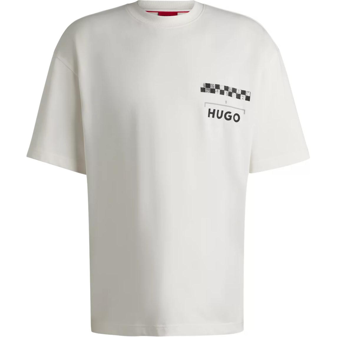 Футболка с гоночным принтом HUGO BOSS, белый
Футболка с гоночным принтом HUGO BOSS, белый
