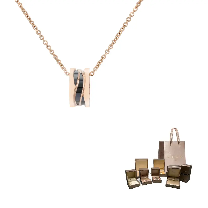 BVLGARI B.Zero1 Series Керамические ожерелья для женщин Rose Gold
BVLGARI B.Zero1 Series Керамические ожерелья для женщин Rose Gold