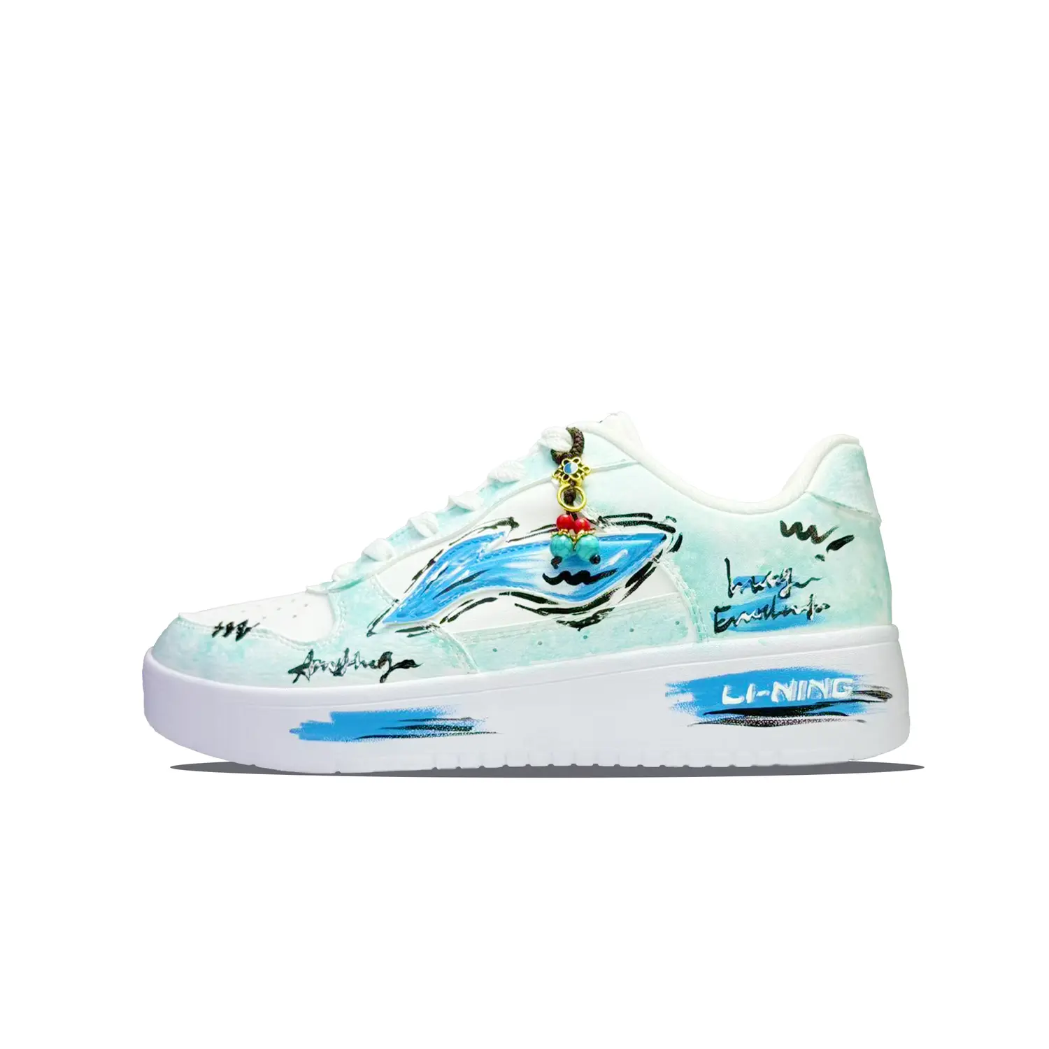 Кроссовки для скейтбординга Li Ning Floating Boat, устойчивые к истиранию, легкие и дышащие, унисекс Li-Ning, белый синий зеленый
Кроссовки для скейтбординга Li Ning Floating Boat, устойчивые к истиранию, легкие и дышащие, унисекс Li-Ning, белый синий зеленый