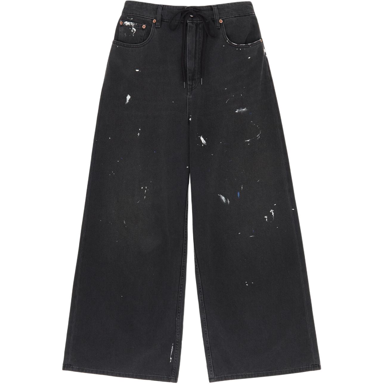 Хлопковые джинсы MM6 Maison Margiela, черный
Хлопковые джинсы MM6 Maison Margiela, черный