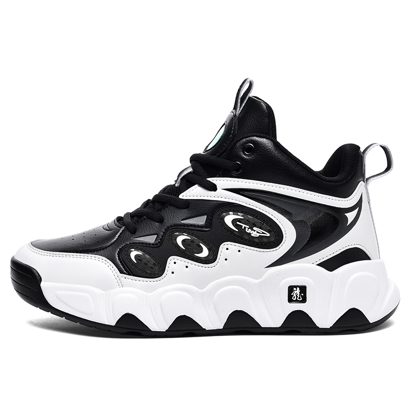 Black-tailed deer Термоамортизирующие устойчивые к истиранию и скольжению баскетбольные кроссовки Black Tailed Deer High Top для мужчин черно-белые, цвет Black White
Black-tailed deer Термоамортизирующие устойчивые к истиранию и скольжению баскетбольные кроссовки Black Tailed Deer High Top для мужчин черно-белые, цвет Black White