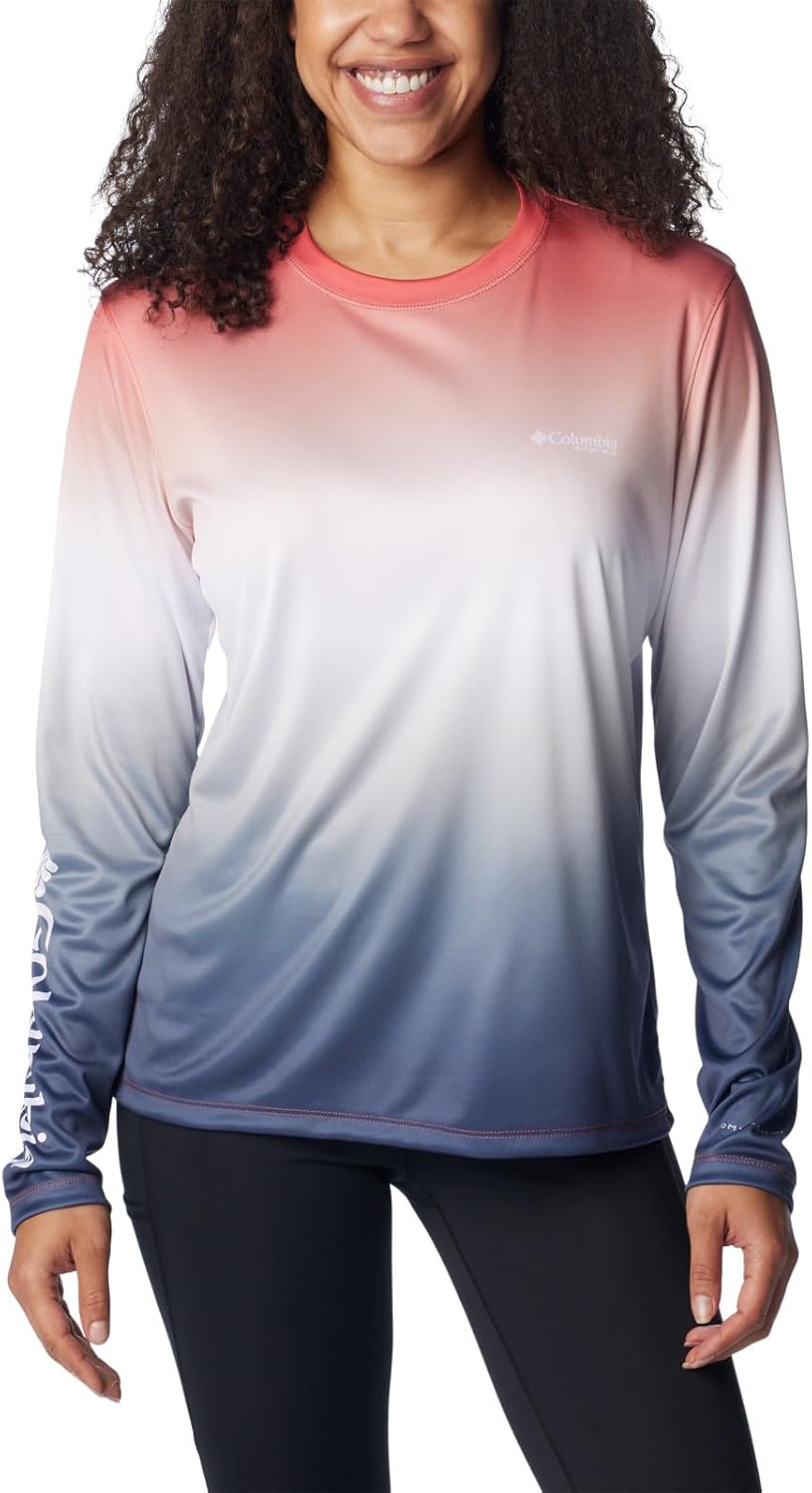 Женская футболка Columbia Tidal PFG Palm Rise, Sunset Red Gradient 1/Groovy Grove, Красный, Женская футболка Columbia Tidal PFG Palm Rise, Sunset Red Gradient 1/Groovy Grove
Женская футболка Columbia Tidal PFG Palm Rise, Sunset Red Gradient 1/Groovy Grove, Красный, Женская футболка Columbia Tidal PFG Palm Rise, Sunset Red Gradient 1/Groovy Grove