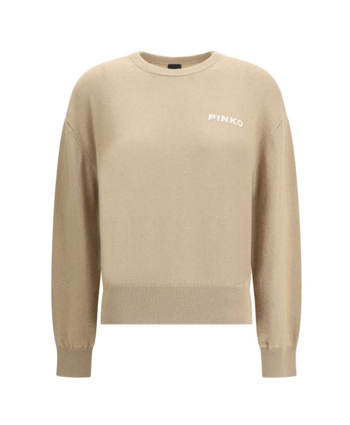 Свитер с логотипом «Влюбленные птички» (макси) Pinko, бежевый
Свитер с логотипом «Влюбленные птички» (макси) Pinko, бежевый