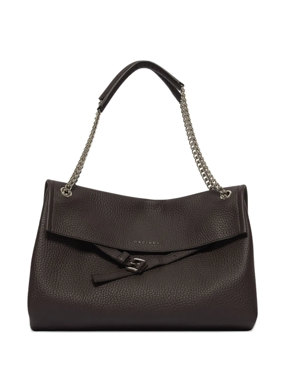 Мягкая сумка через плечо Nana Orciani, коричневый
Мягкая сумка через плечо Nana Orciani, коричневый