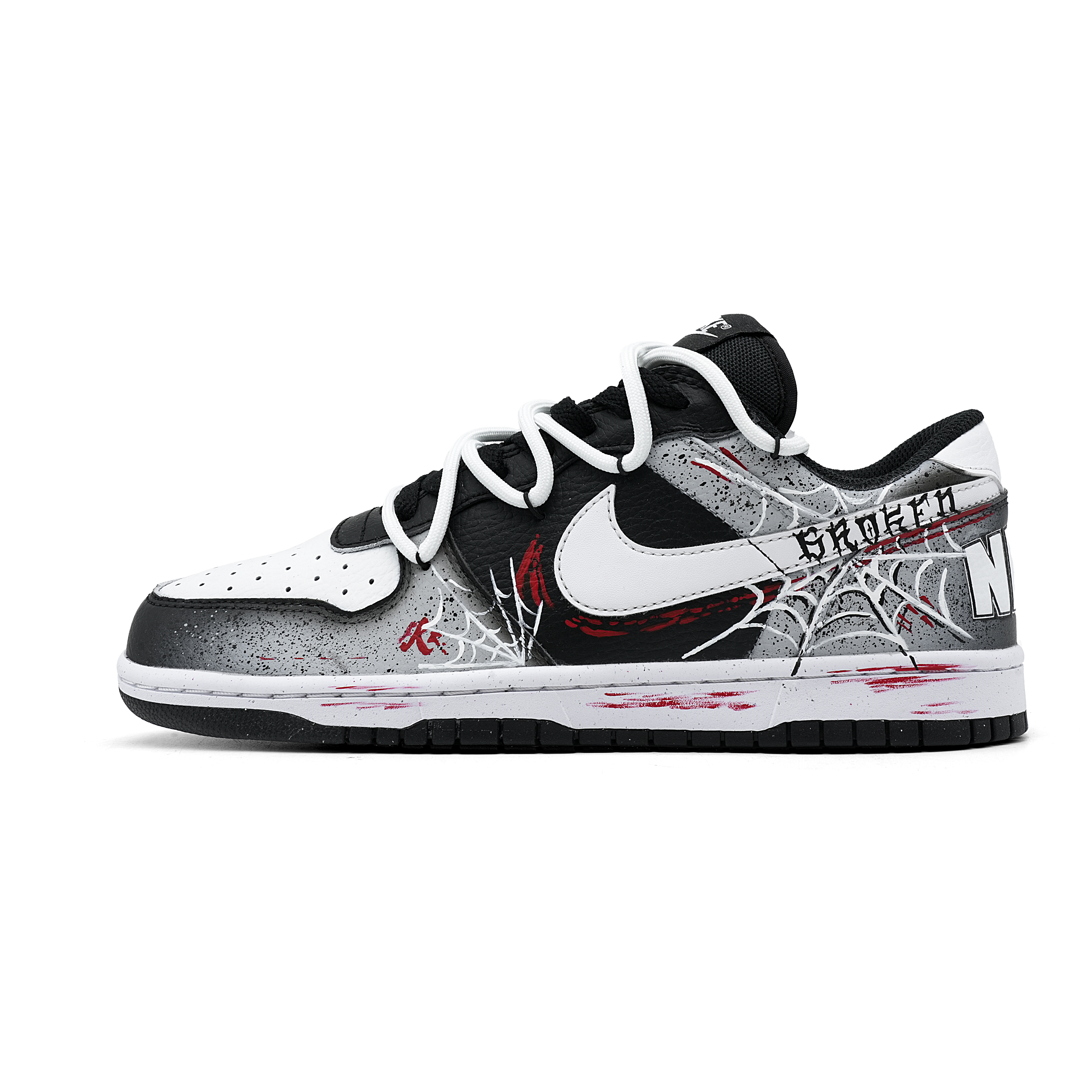 Nike Big Spider Sense 2.0 Coverage Abrasion Resistant, Breathable Low top Skateboard Shoes Men's Black Red
Nike Big Spider Sense 2.0 Coverage Abrasion Resistant, Breathable Low top Skateboard Shoes Men's Black Red