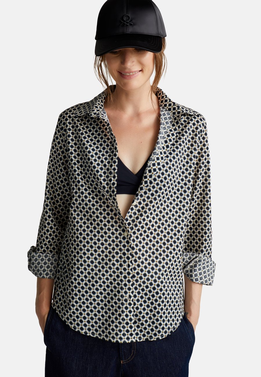 Блуза United Colors of Benetton Button-down blouse, Multicolor/Anthracite
Блуза United Colors of Benetton Button-down blouse, Multicolor/Anthracite