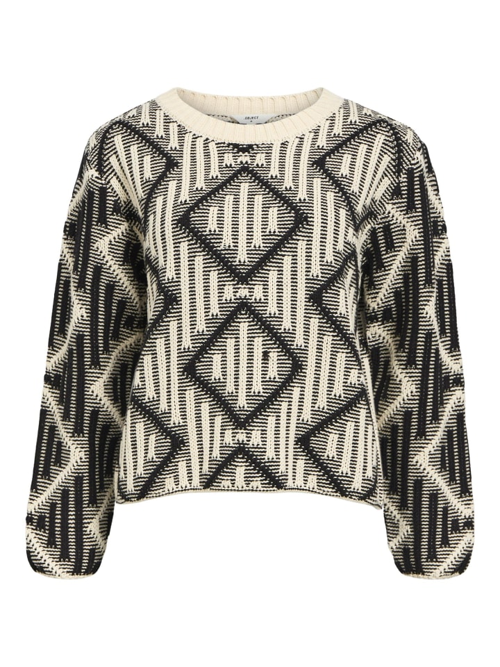 Вязаный свитер из песочного шелка Object
Вязаный свитер из песочного шелка Object