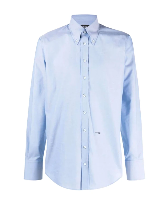 Рубашка с длинными рукавами и логотипом Dsquared2, синий
Рубашка с длинными рукавами и логотипом Dsquared2, синий