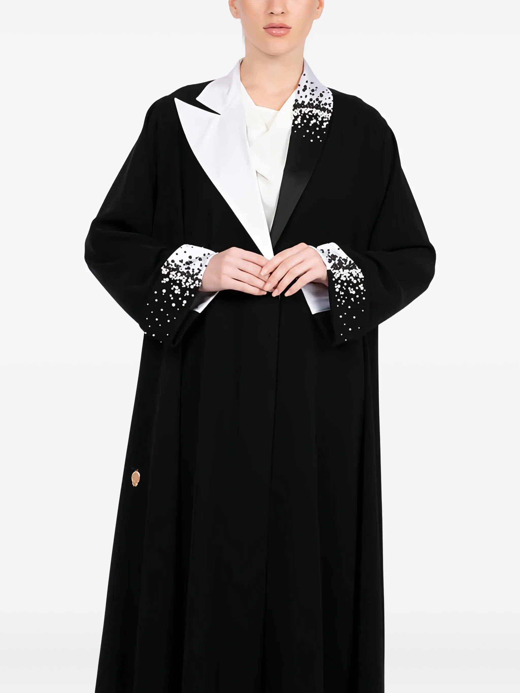 Платье макси abaya с бисером Moonlight Concept, черный
Платье макси abaya с бисером Moonlight Concept, черный