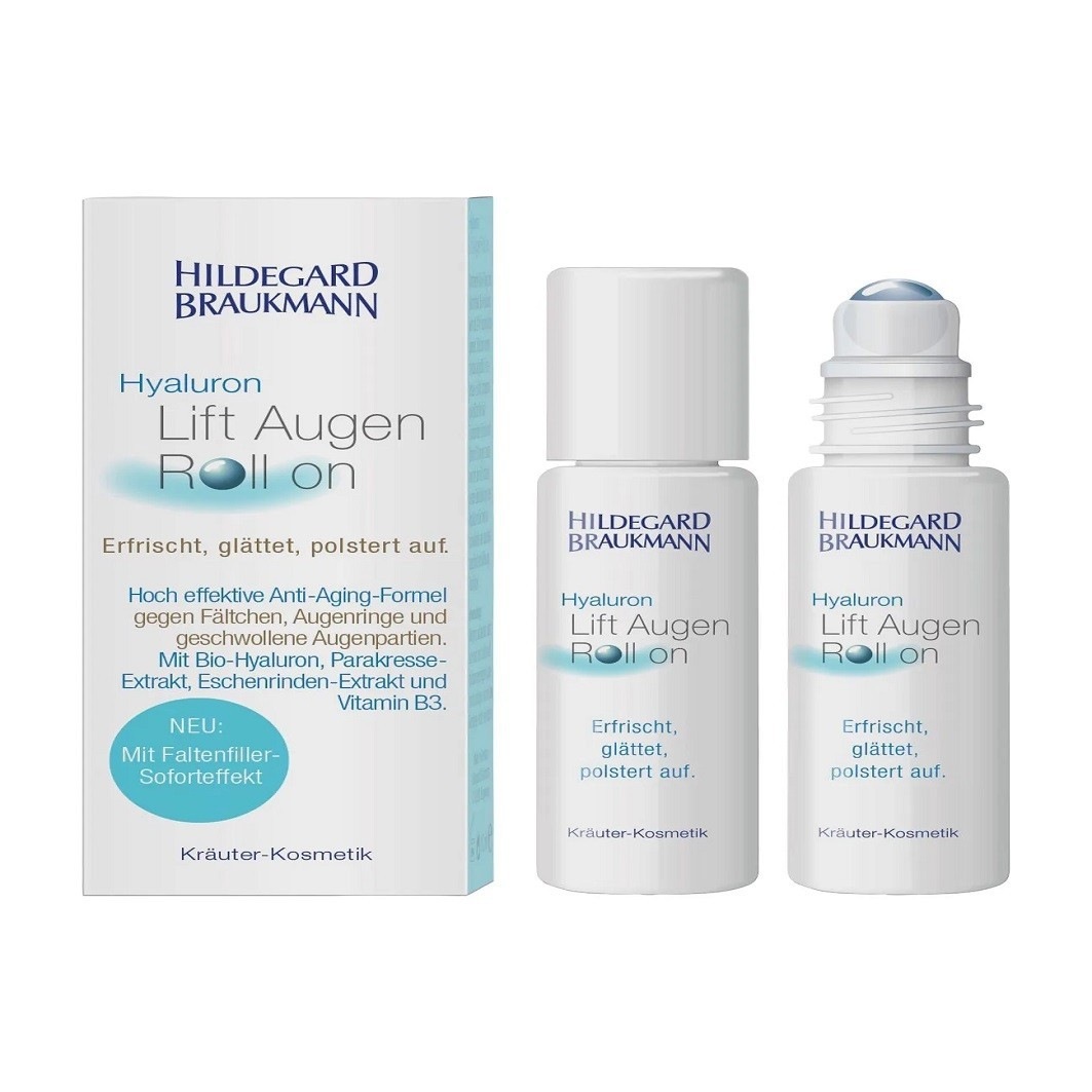 Сыворотка для глаз braukmann hyaluron augen roll on Hildegard Braukmann, объем 10 мл
Сыворотка для глаз braukmann hyaluron augen roll on Hildegard Braukmann, объем 10 мл