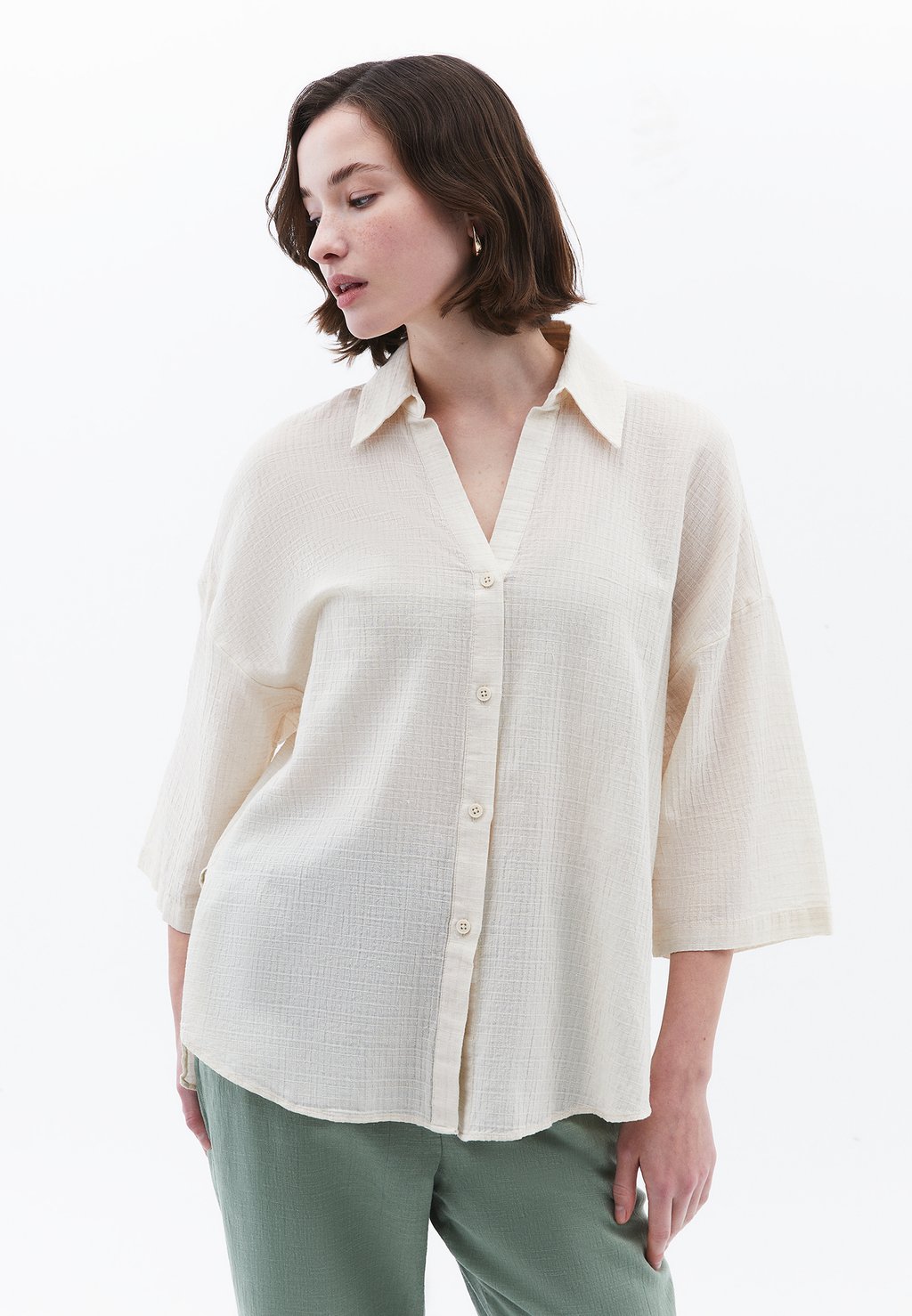 Блуза OXXO, бежевый
Блуза OXXO, бежевый