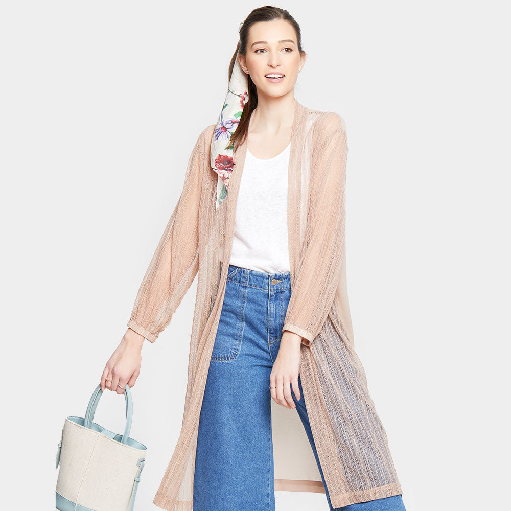 Длинный пончо с длинными рукавами TRUEDAMES, Taupe
Длинный пончо с длинными рукавами TRUEDAMES, Taupe