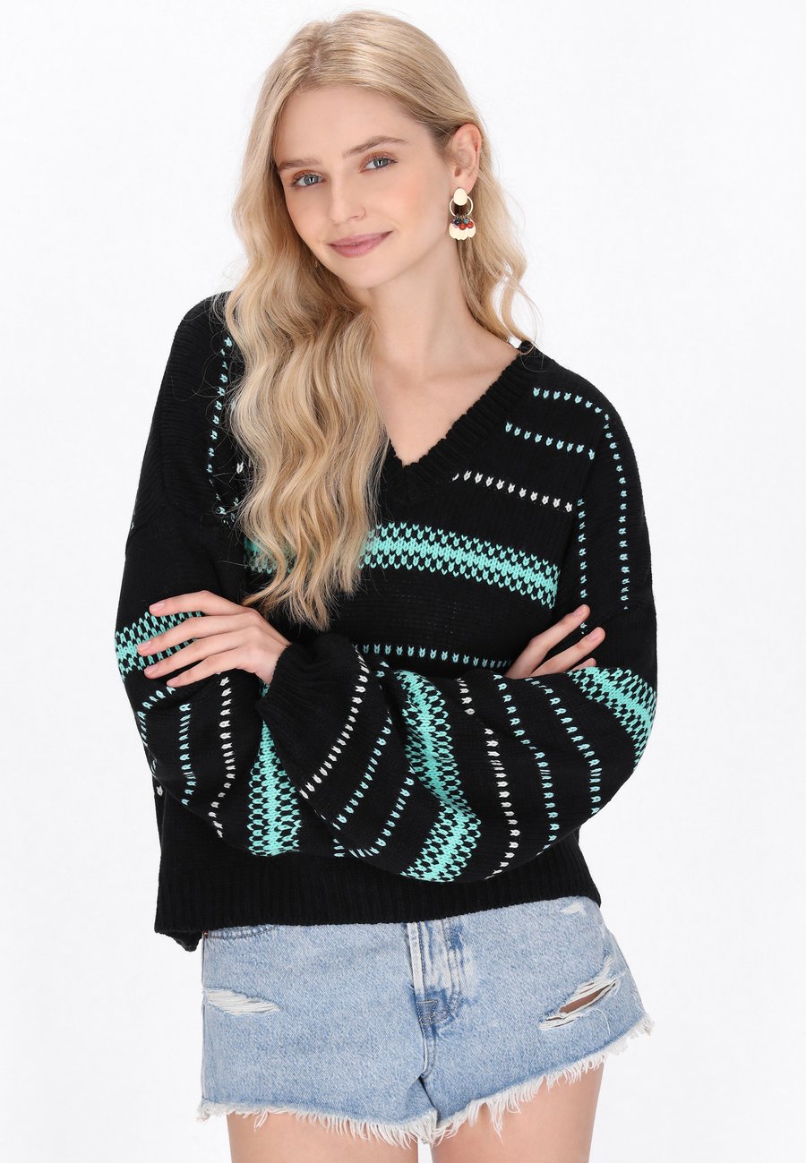Джемпер IZIA Jumper, Black Aqua/Black
Джемпер IZIA Jumper, Black Aqua/Black