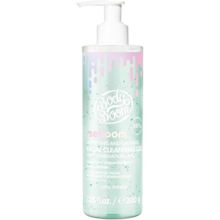 Body Boom Seboom Матирующий и нормализующий гель для умывания лица 200 г Bielenda
Body Boom Seboom Матирующий и нормализующий гель для умывания лица 200 г Bielenda