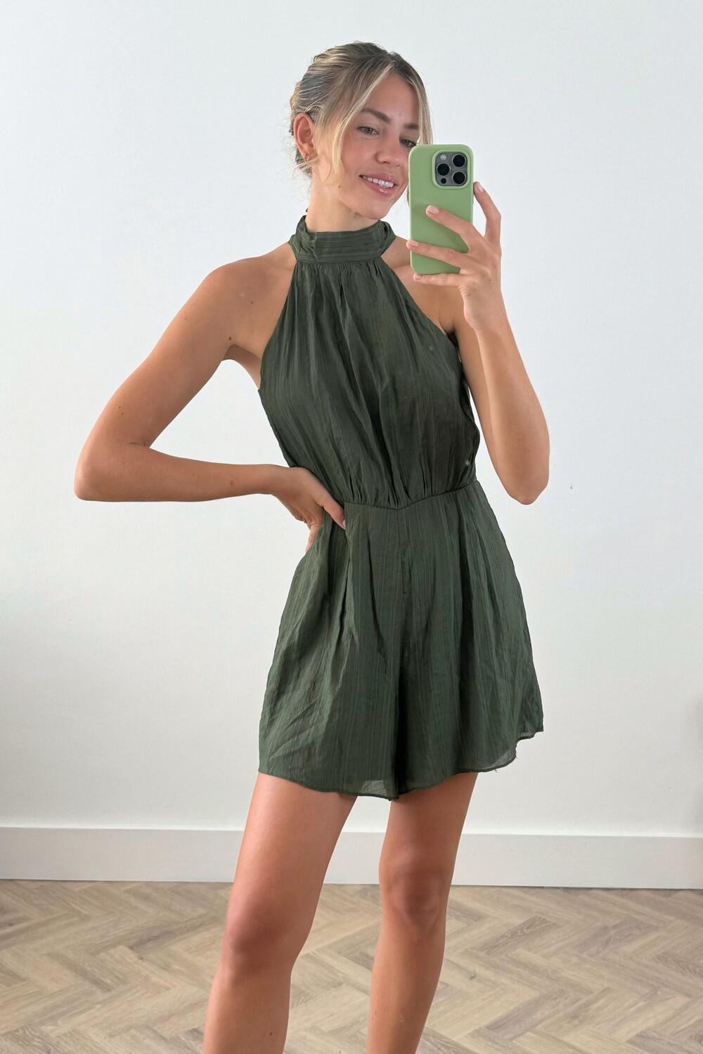 Комбинезон Nova с высоким воротником Style Cheat, зеленый
Комбинезон Nova с высоким воротником Style Cheat, зеленый