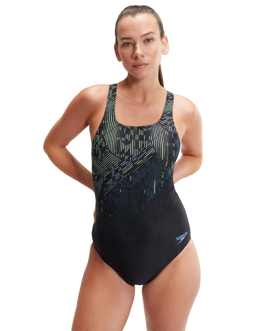 Купальник Speedo Medalist с цифровым принтом, черный, размер UK 30
Купальник Speedo Medalist с цифровым принтом, черный, размер UK 30