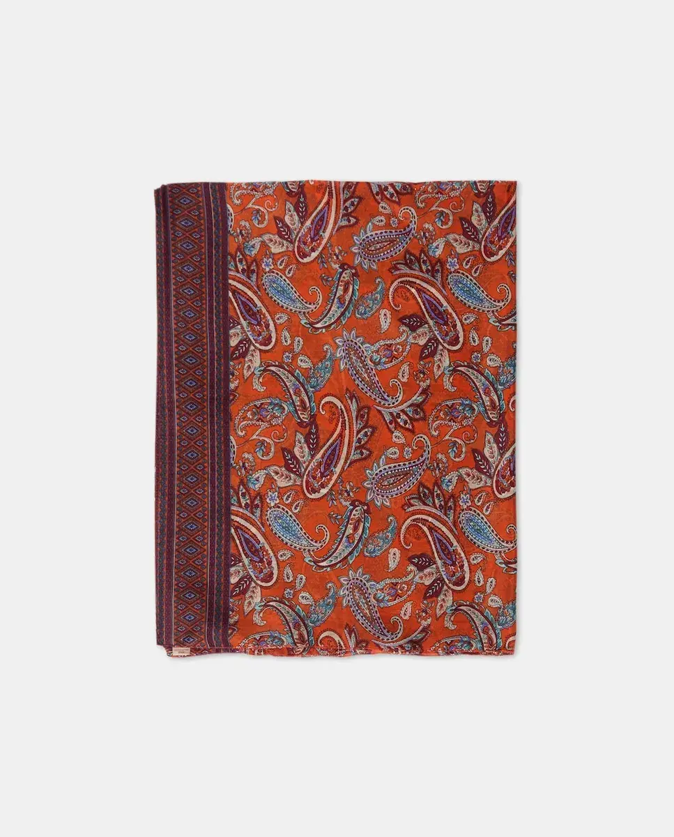 Шелковый шарф Colores Otoño, коралловый
Шелковый шарф Colores Otoño, коралловый