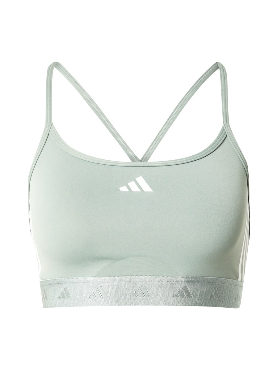 Спортивный бюстгальтер без косточек ADIDAS PERFORMANCE Hyperglam, пастельный зеленый
Спортивный бюстгальтер без косточек ADIDAS PERFORMANCE Hyperglam, пастельный зеленый