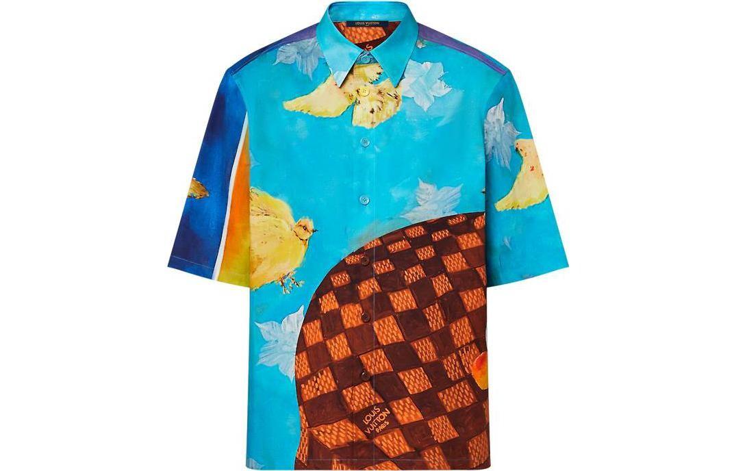 Рубашка мужская многоцветная Louis Vuitton, цвет Multicolor
Рубашка мужская многоцветная Louis Vuitton, цвет Multicolor