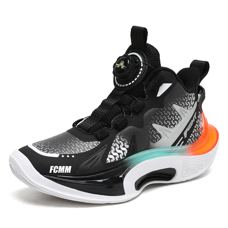 Противоскользящие, износостойкие, дышащие баскетбольные кроссовки для детей и подростков FCMM, черный/серебряный
Противоскользящие, износостойкие, дышащие баскетбольные кроссовки для детей и подростков FCMM, черный/серебряный